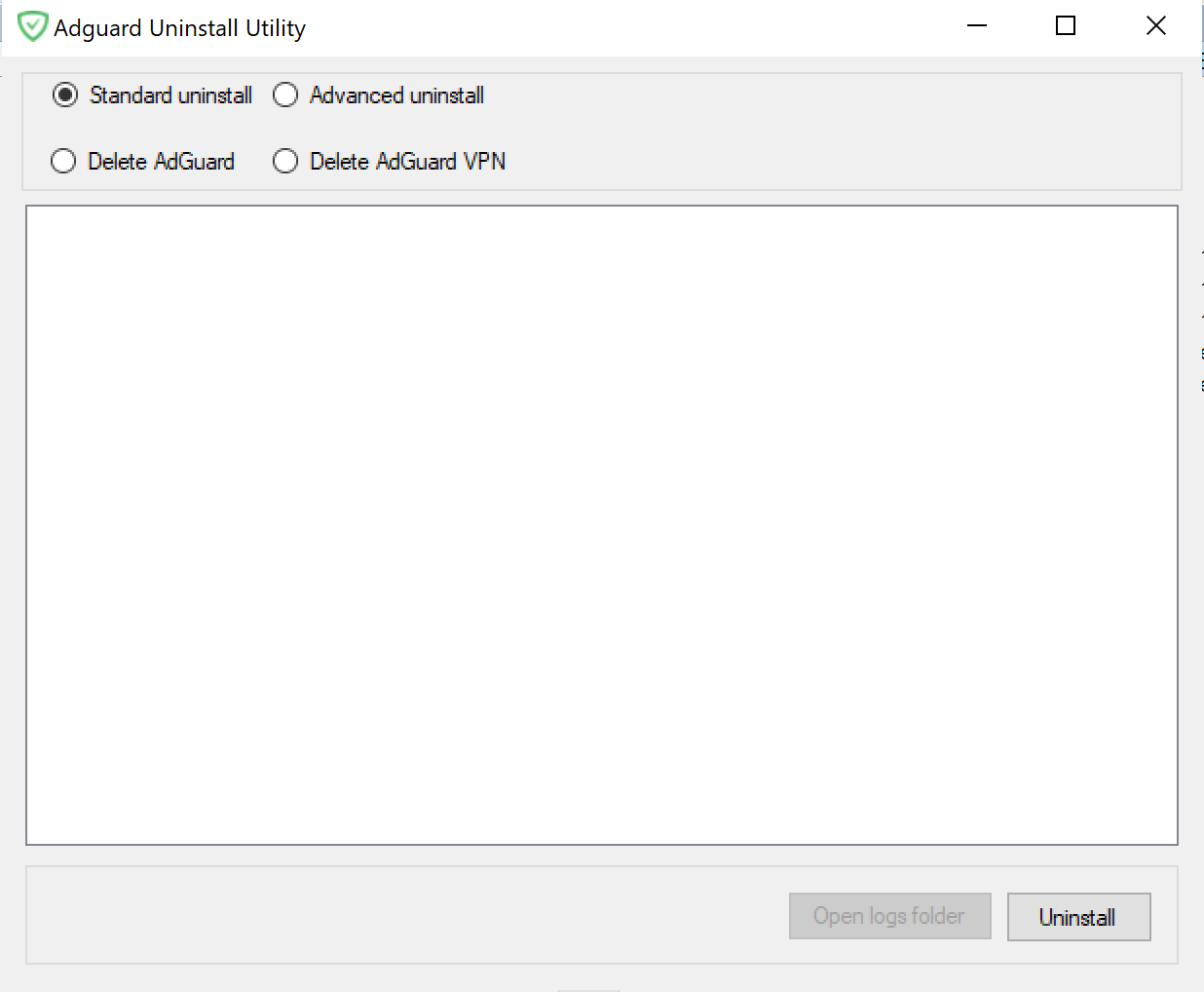 how to uninstall adguard adnroid