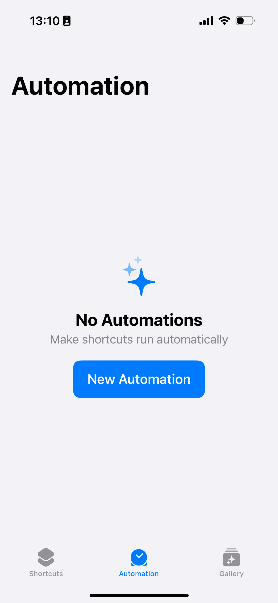 New Automation