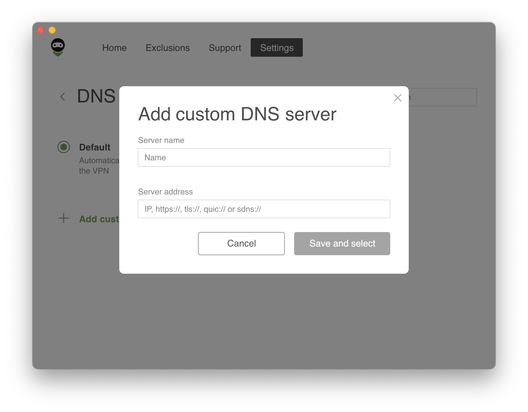 vpn adguard dns